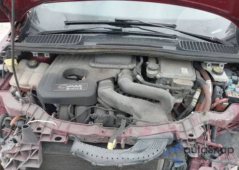 2014 Ford C-Max Energi Sel z USA, uszkodzony, nr VIN 1FADP5CU7EL514562